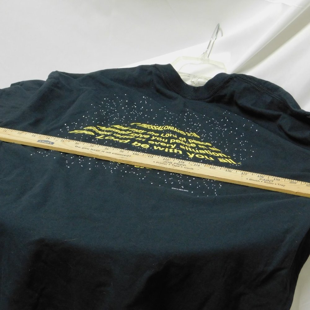 5/$30 Kerusso Christian Star Wars May the Lord Be With T-shirt - Picture 3 of 6